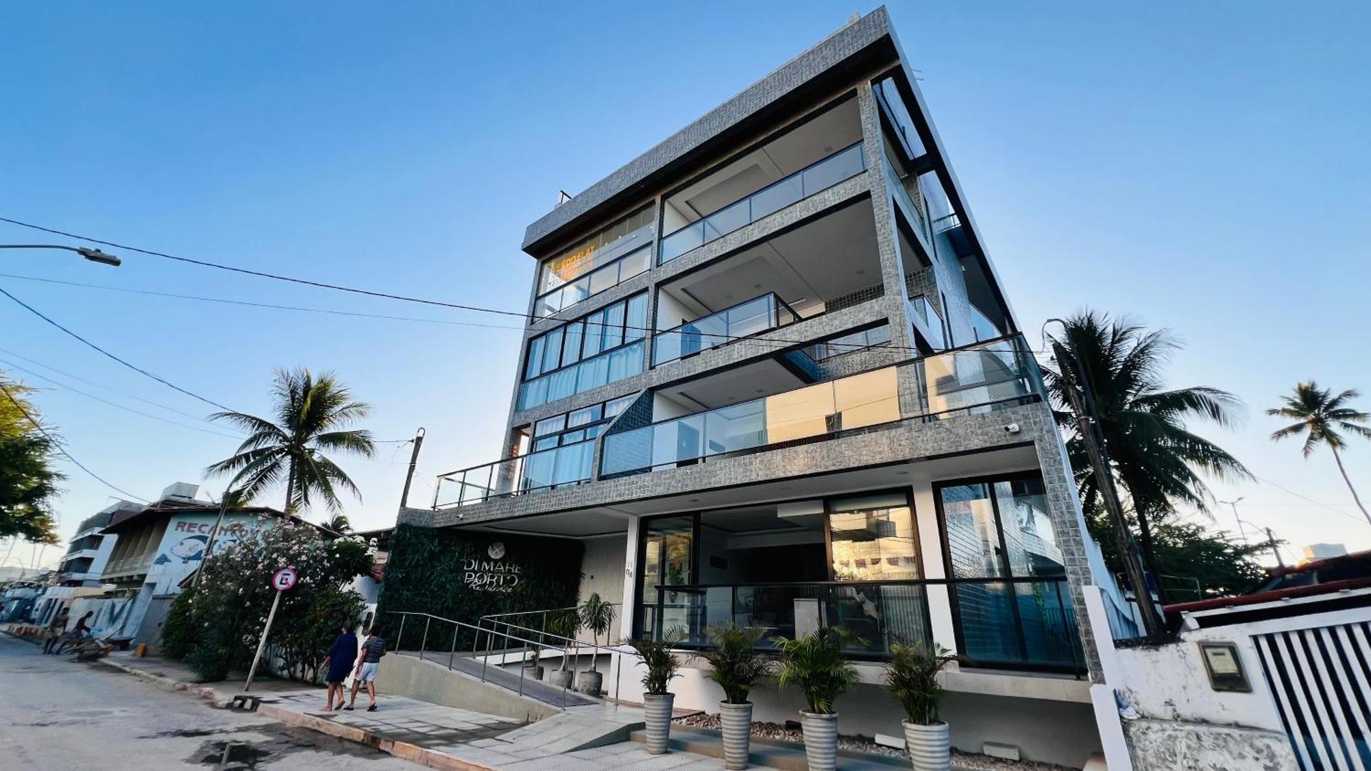 Apto De 1 Rua Piscinas Naturais 公寓 *